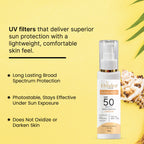 Elyndra SPF 50 PA++++ Sun Cream (50g) – Lightweight & Non-Greasy Protection