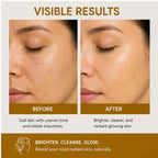Elyndra Skin Brightening Face Wash with Built-In Soft Brush (150ml) - Deep Cleansing & Radiant Looking Skin