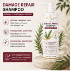 Elyndra Damage Repair Shampoo (200ml) - Nourishing Hair Cleanser for Dry & Damaged Hair