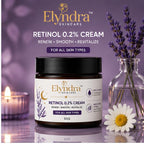 Elyndra Retinol 0.2% Face Cream (50g) - Smooth & Refined Looking Skin