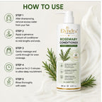 Elyndra Rosemary Conditioner with Rosemary Extract (200ml) - Smooth, Soft & Manageable Hair
