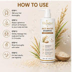 Elyndra Rice Water Shampoo with Rice Water Extract (200ml) - Nourishing Hair Cleanser & Hydrating Daily Shampoo