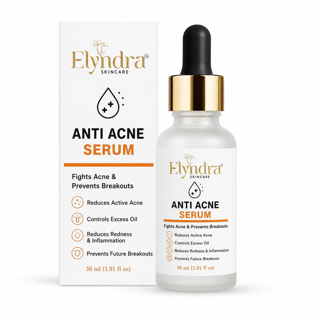 Elyndra Anti Acne Face Serum (30ml) - Oil Control & Clear Looking Skin