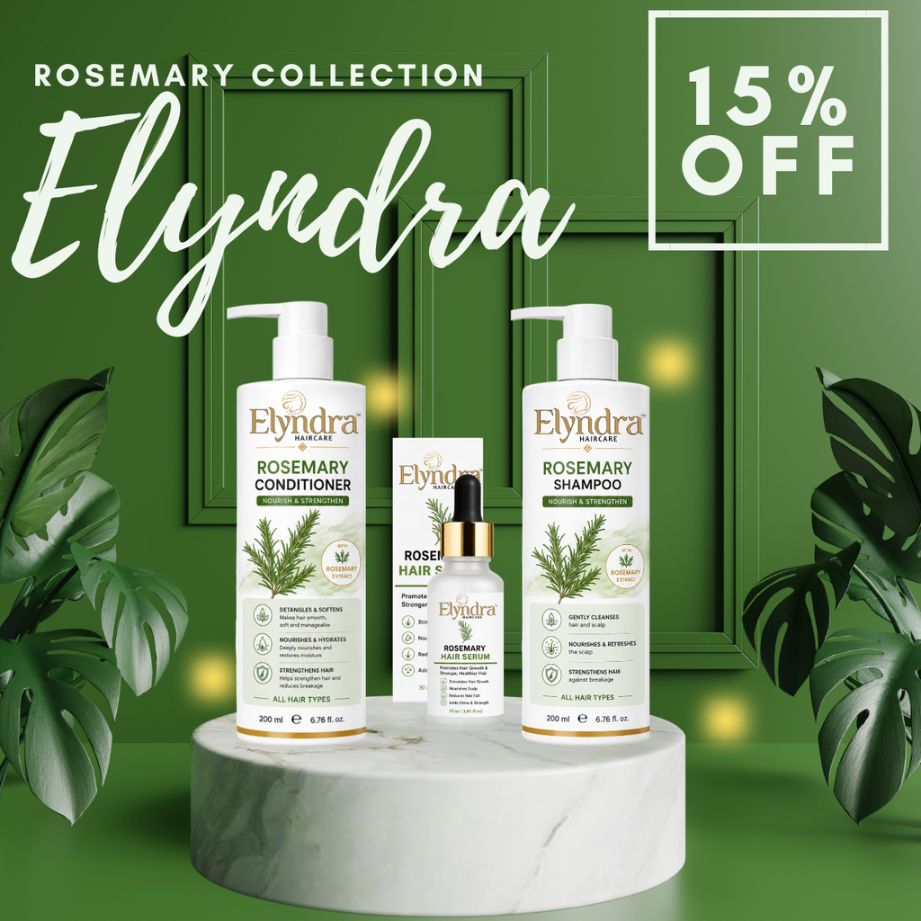 Rosemary Serum + Shampoo + Conditioner Combo Pack