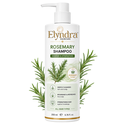 Elyndra Rosemary Shampoo with Rosemary Extract (200ml) - Strengthening & Refreshing