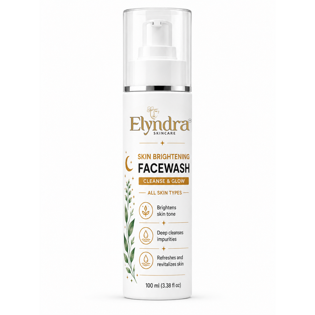 Elyndra Skin Brightening Face Wash (100ml) - Clean, Fresh & Radiant Looking Skin