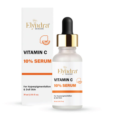 Elyndra Vitamin C Face Serum with Hyaluronic Acid (30ml) – Brightening & Anti-Aging